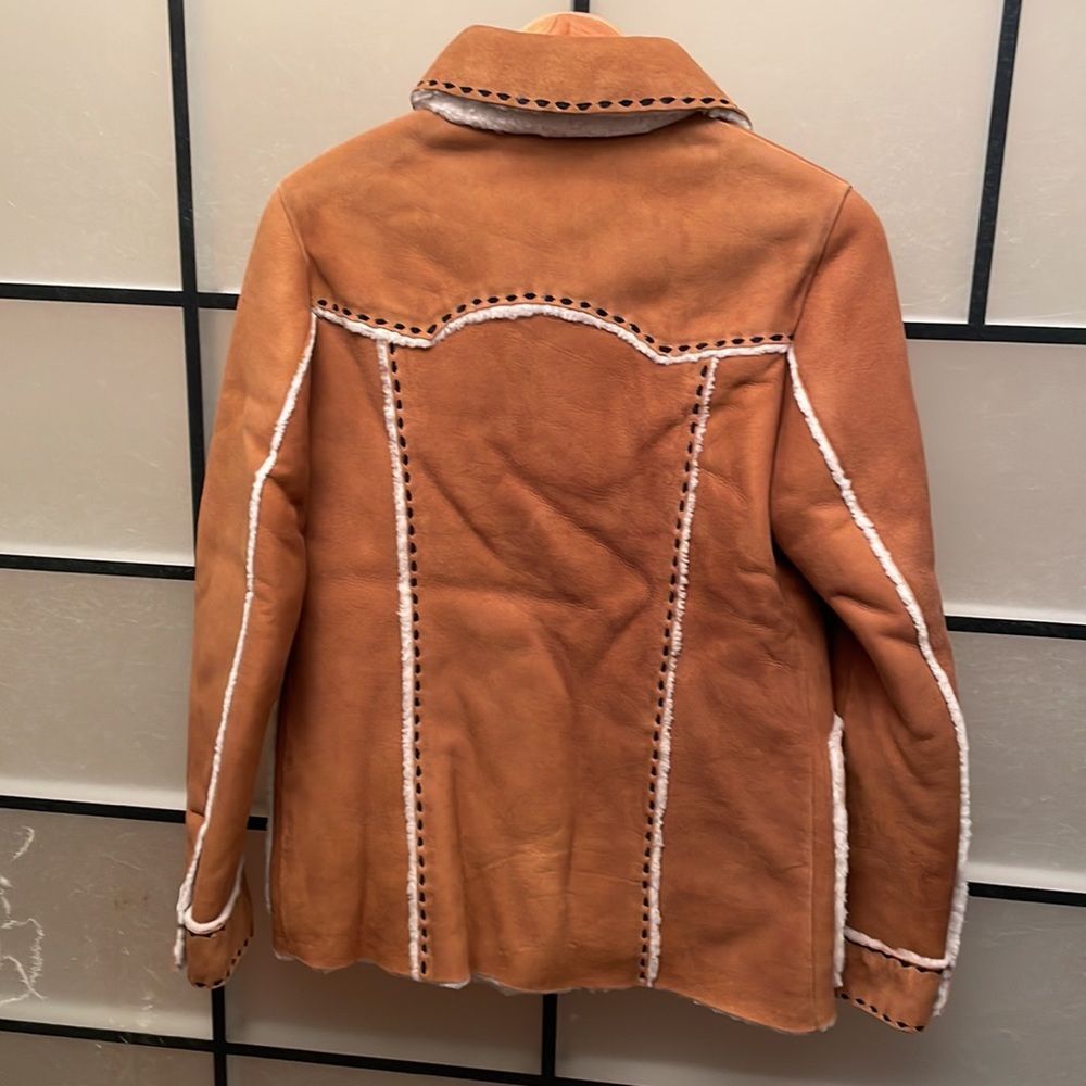 Coach Shearling Jacket - Picture 4 of 7